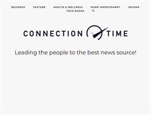 Tablet Screenshot of connectiontime.org